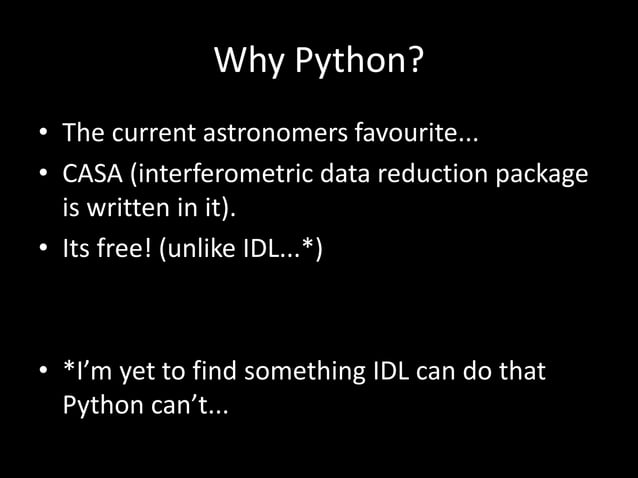Python your new best friend | PPT