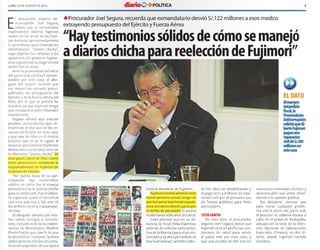 Fujimori y los diarios
