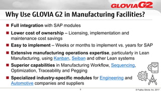 Fujitsu Glovia, Inc. and SAP Hybrid Solution to ERP Manufacturing | PDF