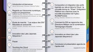 Fujitsu IT Future 2013 : introduction par Herve Garnousset Directeur France