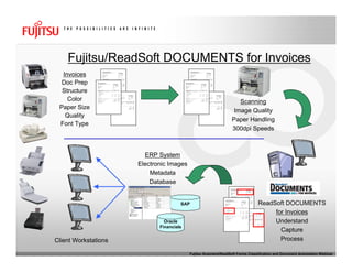 Fujitsu & Readsoft Forms Classification and Document Automation Webinar