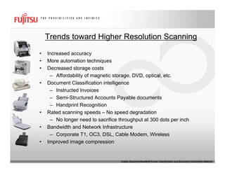 Fujitsu & Readsoft Forms Classification and Document Automation Webinar