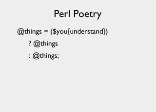 Lisp Poetry
