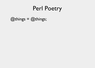 Lisp Poetry