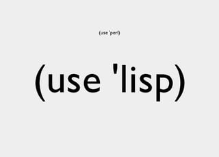 Lisp Poetry