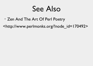 Lisp Poetry