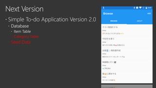  Category Table
 Seed Data
 