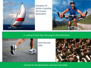 Discipline ofAction in guidingYou to your destination2. Look at It Each Day, Focusing on the Destination  Learning newskillsThe Eye of Malayan Tigers           Email : etyew@hotmail.comCommit on the destination and learn new skills