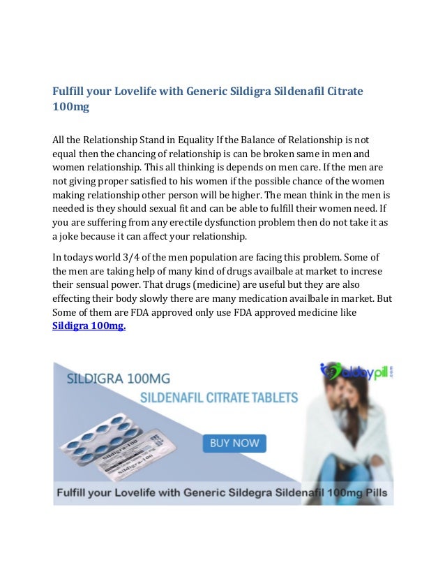 order sildigra generic