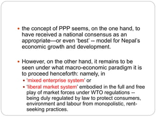 Public private partnerships-nepal and bangladesh perspective