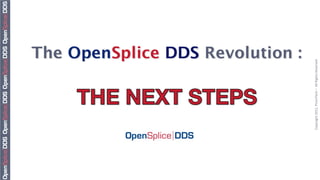 Copyright	
  2011,	
  PrismTech	
  –	
  	
  All	
  Rights	
  Reserved
 