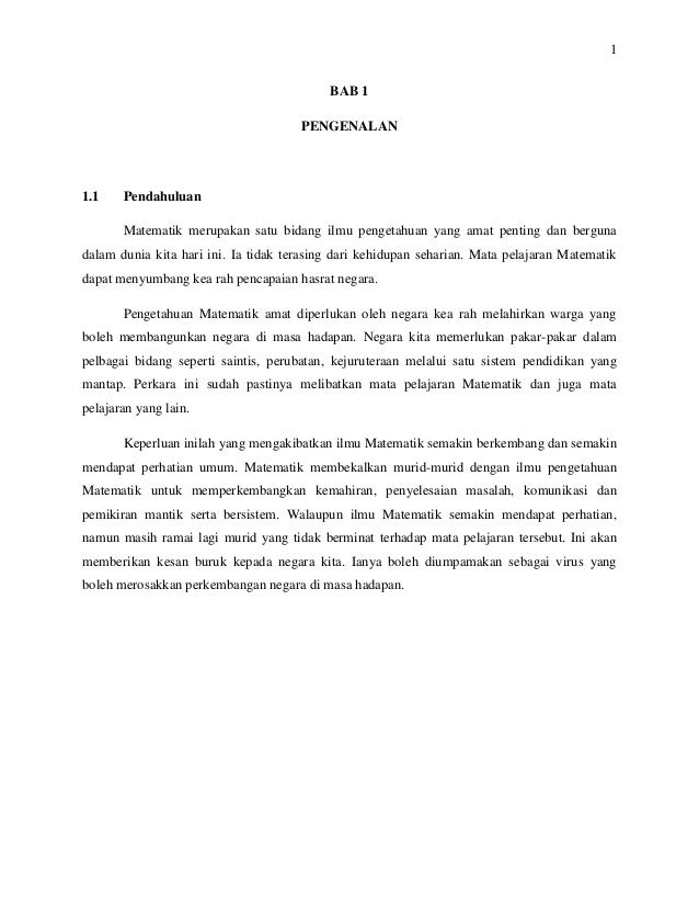 Sikapdan Minat Pelajar Terhadap Matematik