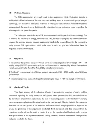 Calibration transfer between NIR spectrometers | DOCX