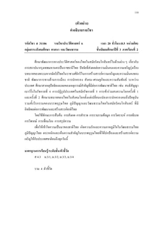 110
( F )
31106 F 6 20 (0.5 F ก )
ก F ก ก ʾ 3 2
ก ก F ก F F F ก ก
ก ก ˈ ˆ F F F
ก F F ก ก F F
ก F ก ก ก ก F F
ก ˆ ก F F ก F
F ก 4 ก ก 5 ก F F ก 1
2 ก ก F ก ก ˆ
ก ˆ ก F
F ก F F
F ก ก F ก ก ก ก F ก F ก
ก ก F ก ก
F F ˈ ก ก
ˆ ก F ก ˂ F F
Fก ก
ก F/ /
4.3 .3/1, .3/2, .3/3, .3/4
4
 