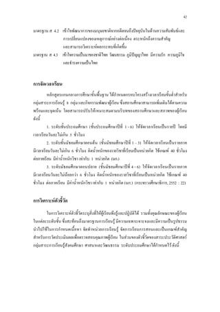 42
4.2 F ก ก ˆ F F
ก ก F F F ก
F ก ก
4.3 F ˈ ˆ ก
ˈ
ก
ก ก ก ก ก Fก ก F
ก F ก F 8 ก F ก ก F ก F
F F F ก F
1.a ก ( ก ʾ 1 - 6) F ˈ ʾ
F ก 5
2.a ก F ( ก ʾ 1 3) F ˈ
F ก 6 ก ˈ F ก F ก F 40
F F ก F ก 1 F ก ( ก.)
3.a ก ( ก ʾ 4 - 6) F ˈ
F F ก F 6 ก ˈ F ก F ก F 40
F F ก F ก 1 F ก ( ก.) (ก ก ก ,2552a:a22)
ก F
ก F F F F F ก F
F F ก F ˈ
F ก ก a F ก Fa ก ก ˈ ก F
ก F a F F
ก F ก F ก ก Fก F
 