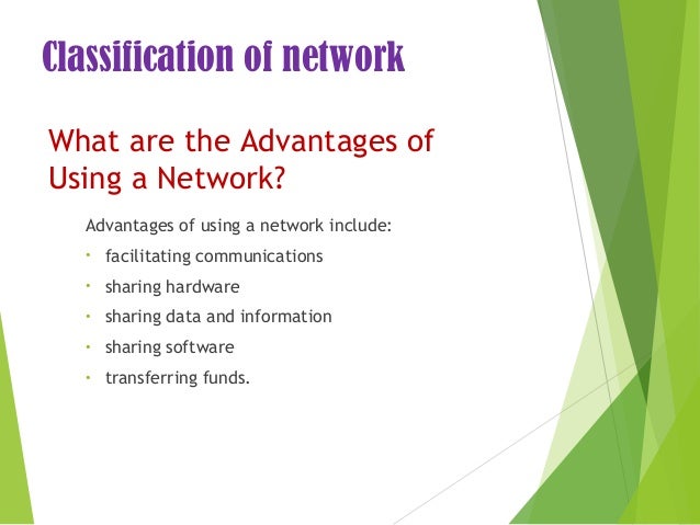 Classification Of Computer Networks Classification Of Computer Networks