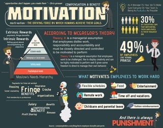 An Infographic on Motivating Employees and it's Importance