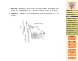 Molecular Evolution and Phylogenetics (2009) | PDF