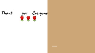 Thank you Everyone
🌹🌹🌹
 