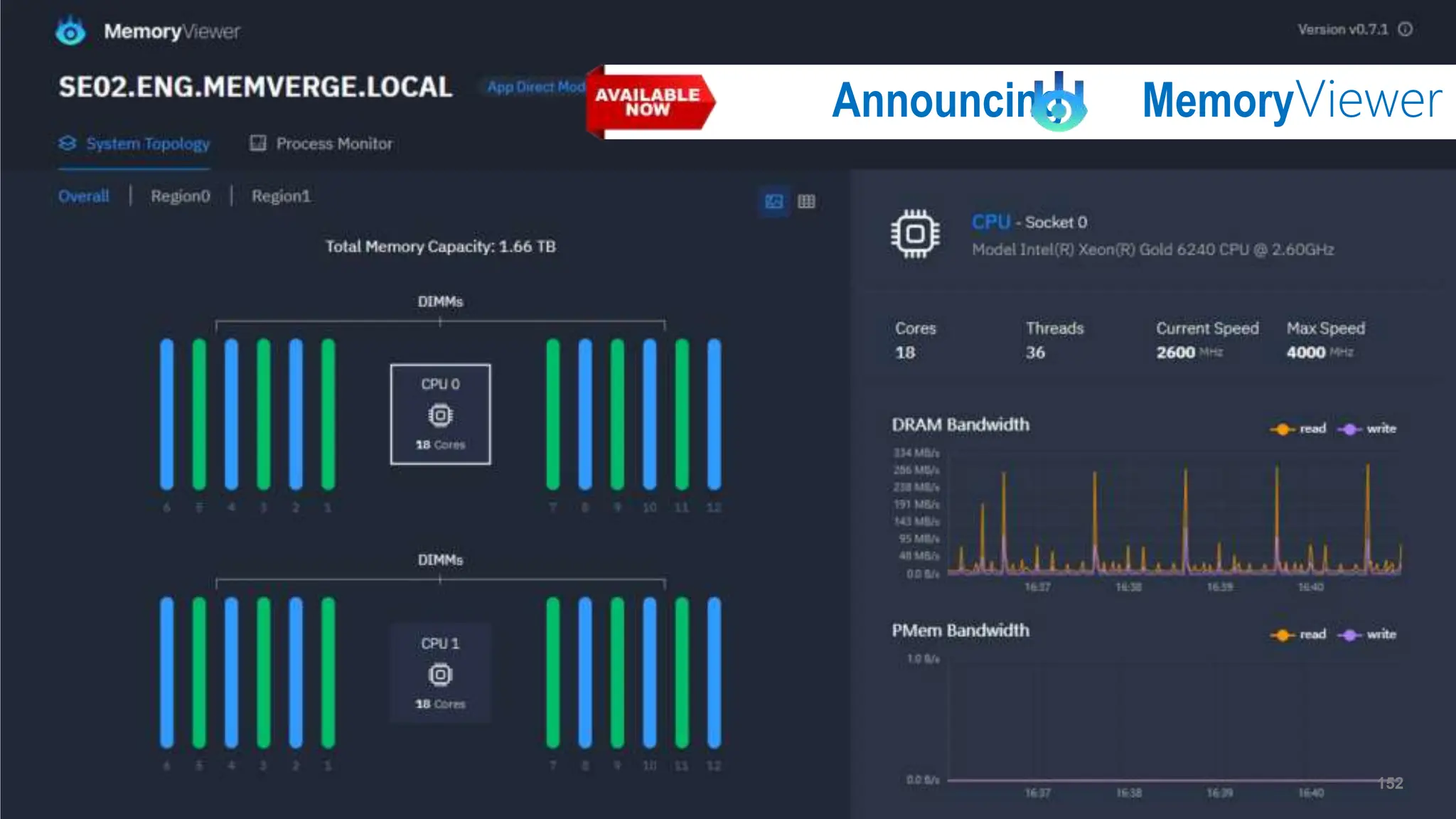 152
Announcing MemoryViewer
 