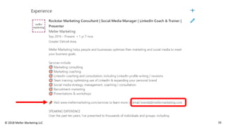 16© 2018 Meller Marketing LLC
 