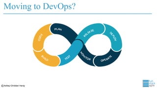 Moving to DevOps?
 