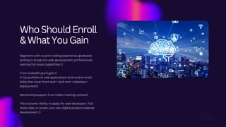 Full Stack Web Development Online Course – Learn Frontend & Backend ...