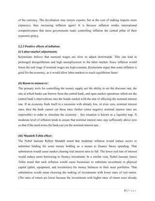 Inflation and Its Effect on Bangladesh | PDF