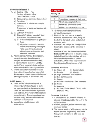 Science textbook form 3 formative practice answer