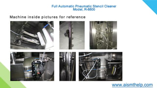 Machine inside pictures for reference
 