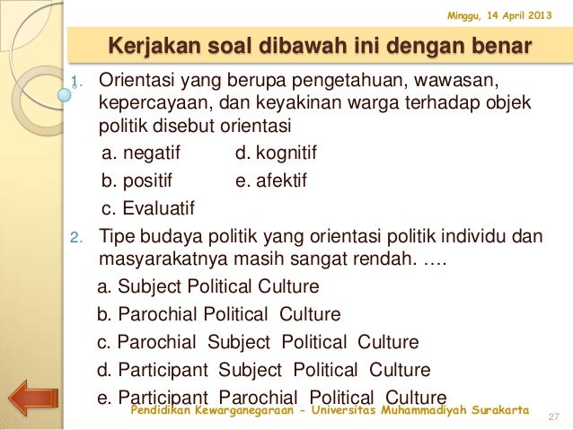 42 Pengertian Civic Culture HD