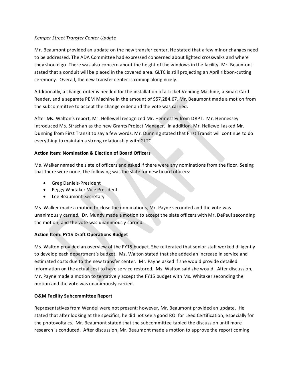 Full board packet January 8 2014