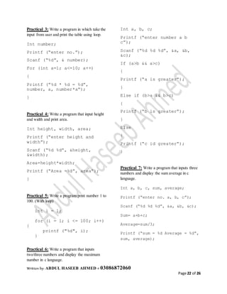 ICS Part 2 Computer Science Short Notes | DOCX