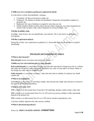 ICS Part 2 Computer Science Short Notes | DOCX