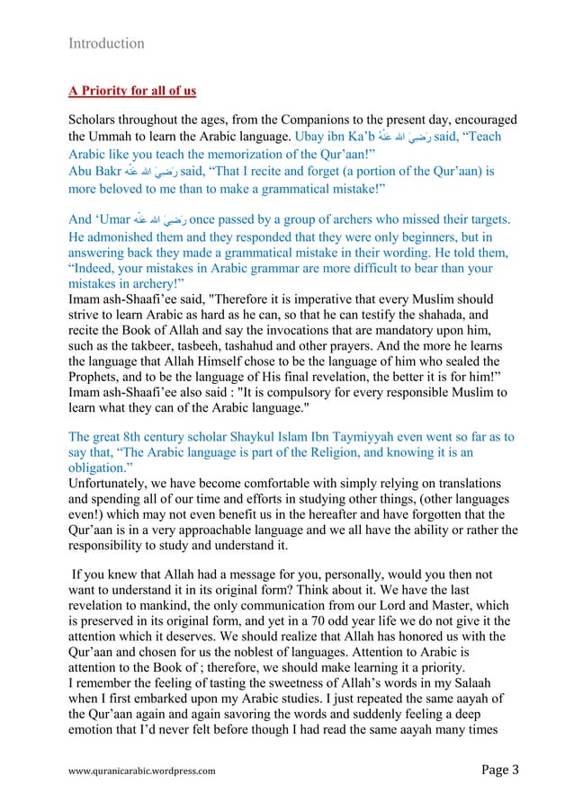 BEGINNERS GUIDE TO ARABIC PDF visual data 8