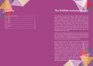 Best Practices of E-facilitators for Social Inclusion in Europe | PDF