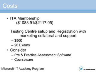 Official Microsoft e-Learning courses (300+ titles -- IW, ITPro, Dev)  for students, faculty and staff in a school or district