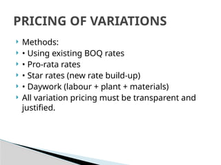 Comprehensive Guide to Construction Estimation, BOQ, and Pricing | PPTX