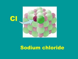 Sodium chloride Cl 