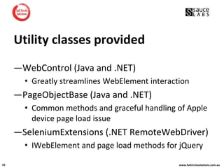 Saucery for Saucelabs | PPT