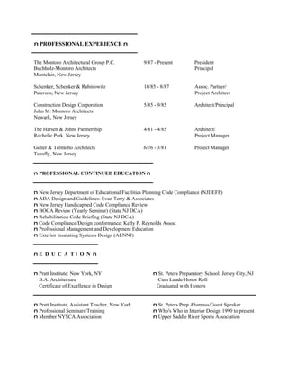 Terry Rabinowitz Full Commercial Brochure | PDF