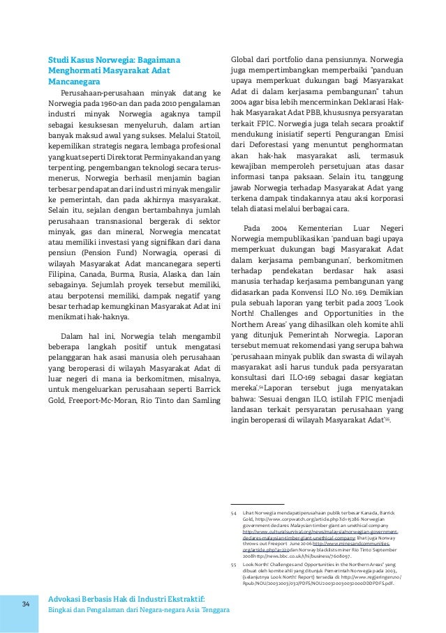 Advokasi Berbasis Hak Di Industri Ekstraktif