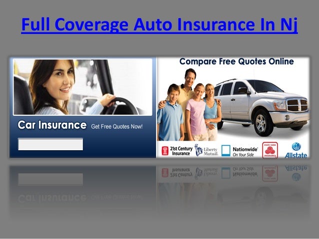 Full coverage car insurance in new jersey