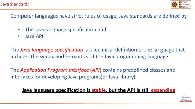 Full CSE 310 Unit 1 PPT.pptx for java language | PPT