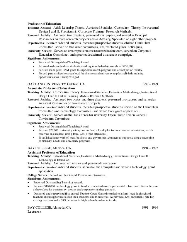 Write a curriculum vitae picture