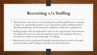 Full cycle recruitment | PPTX