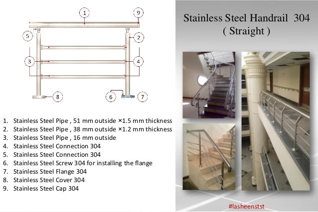 Stainless Steel Handrails Styles