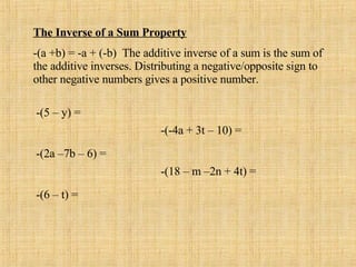 Distributive Property | PPT