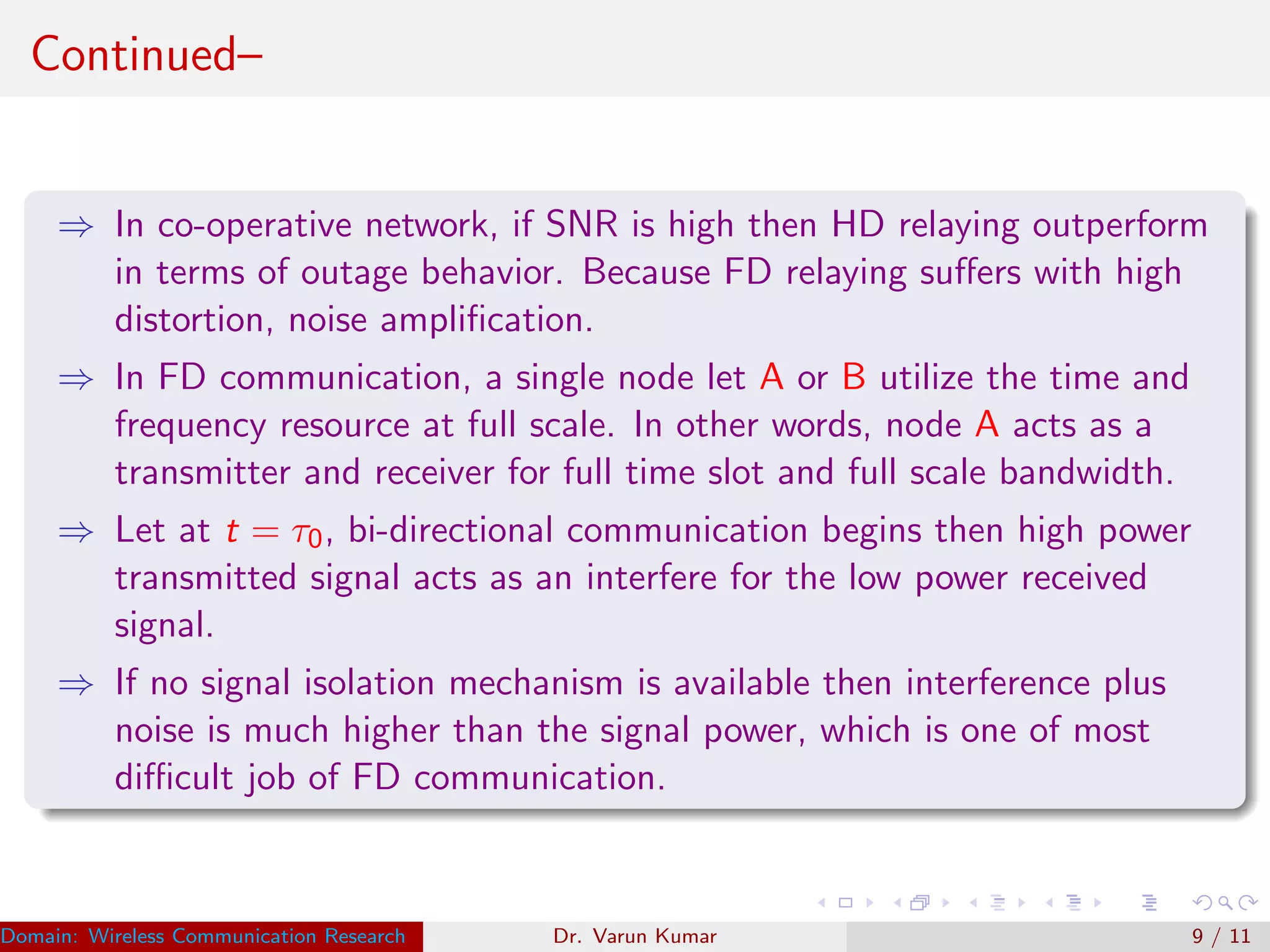Full duplex communication | PDF