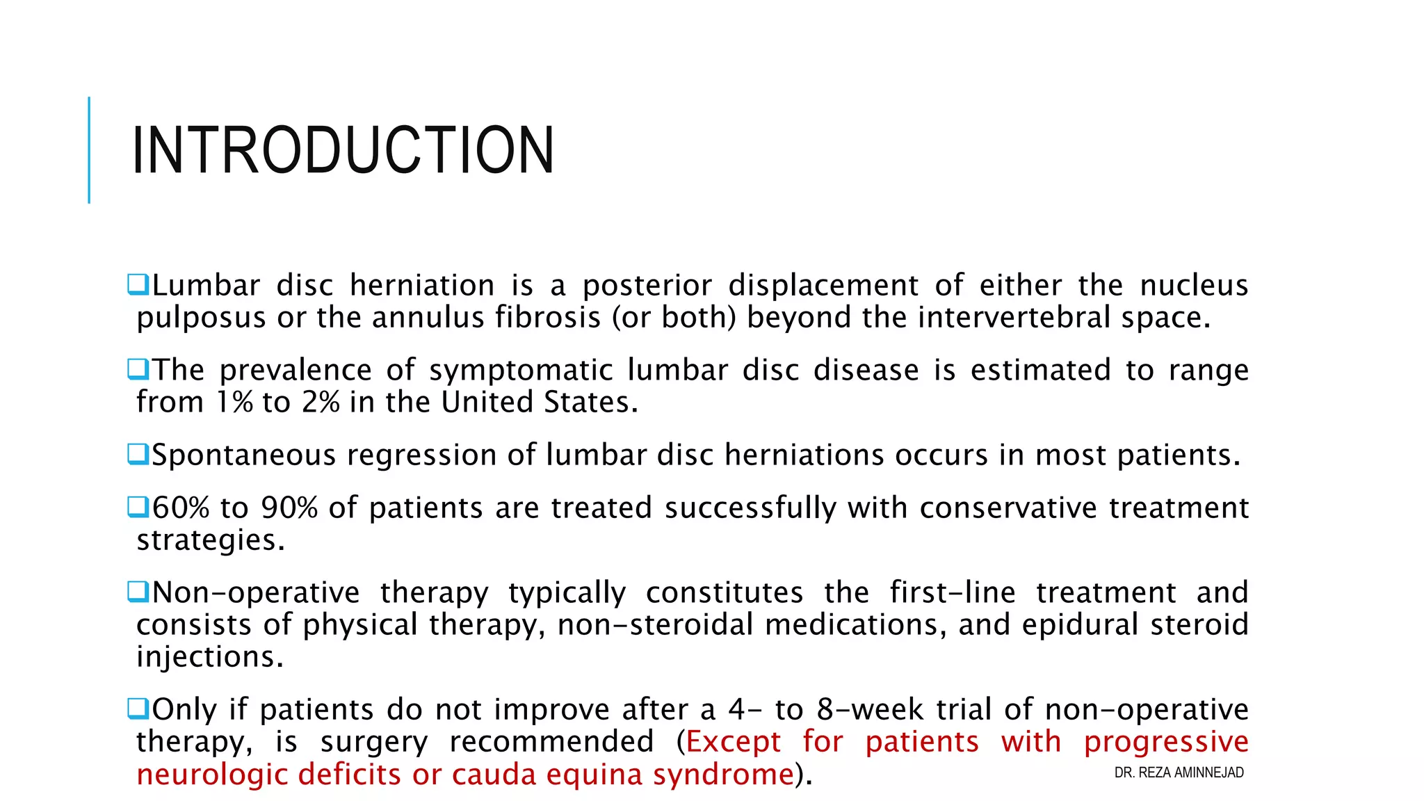 Full Endoscopic Lumbar Discectomy PPT